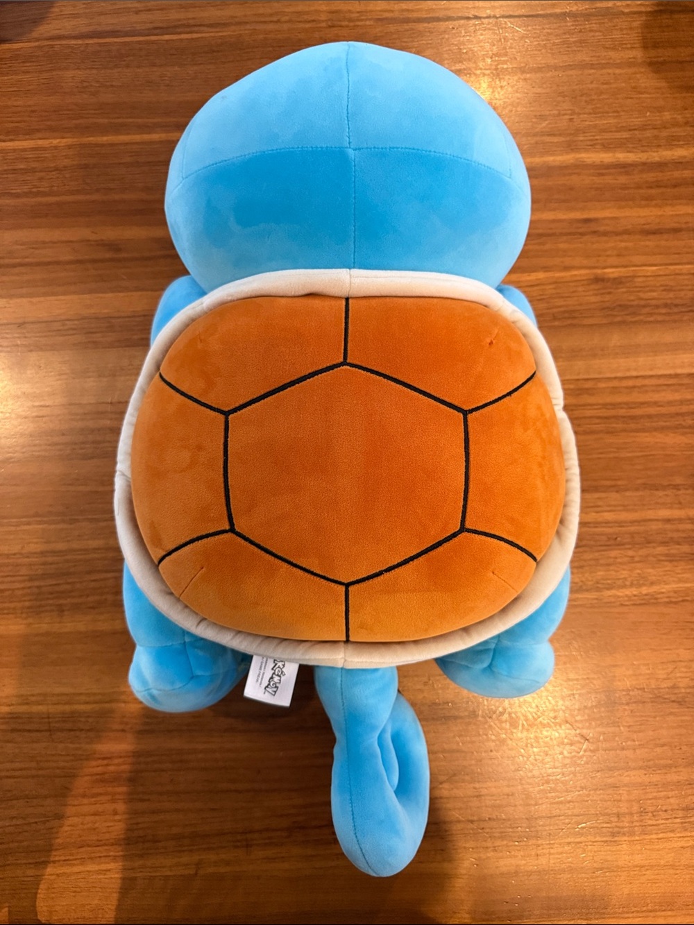 NWOT Jumbo Pokemon Sleeping Squirtle Plush Pillow Figure 22” Squishy!